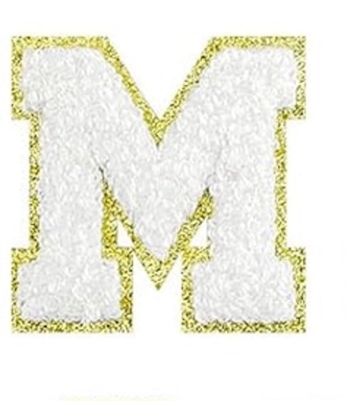 weiß A-Z Buchstaben-Aufkleber für DIY-Kleidung Schuhe Taschen Handyhülle