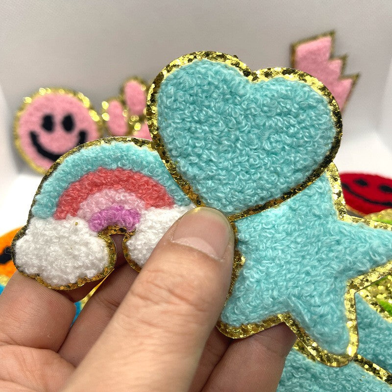 Schleifen Patch Aufkleben • DIY Bügelbild für Handyhülle Tasche Kleidung