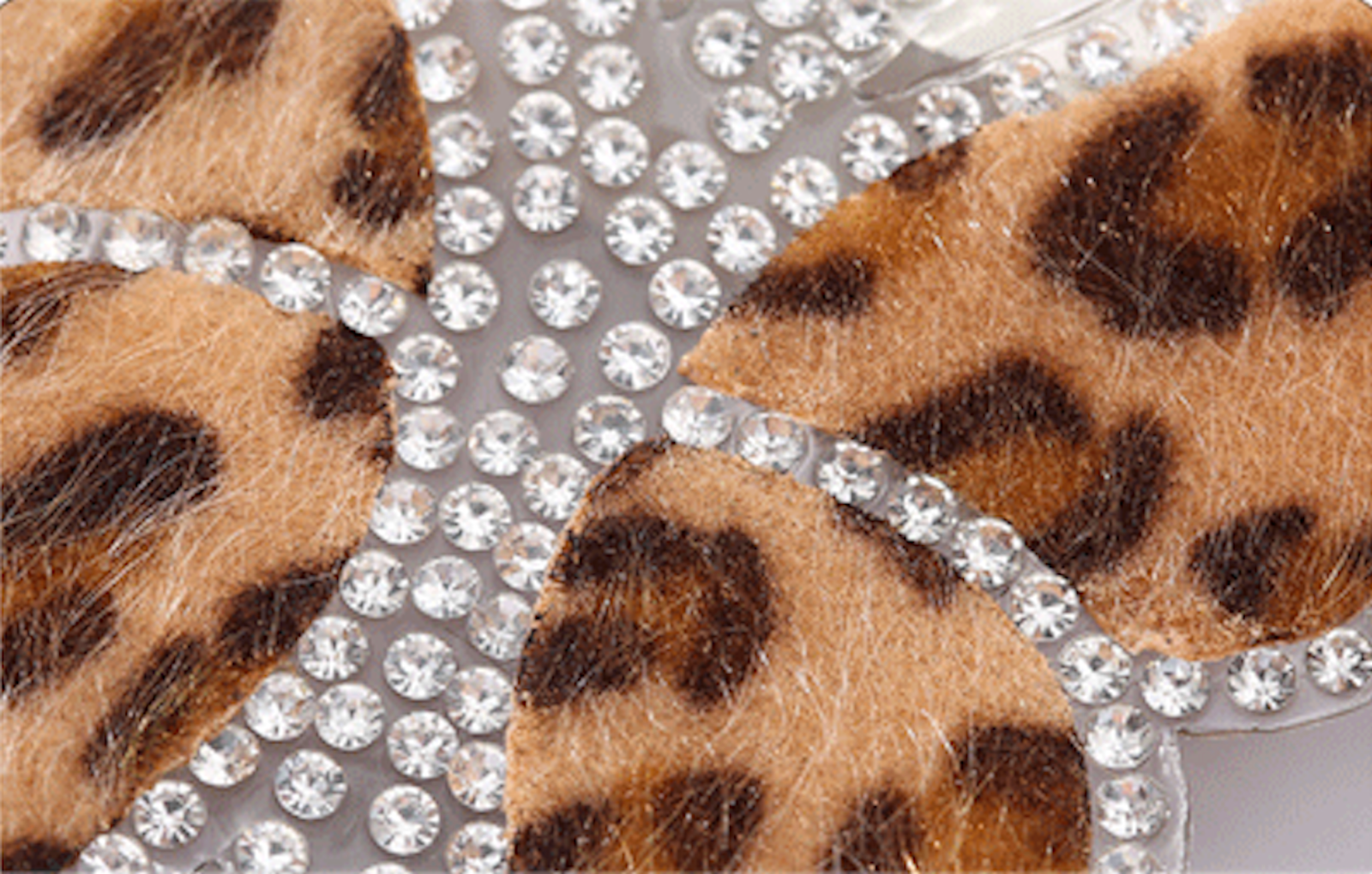 Leo Herz Glitzer Patches zum Aufbügeln DIY Bügelbild für Kleidung Taschen Jeans