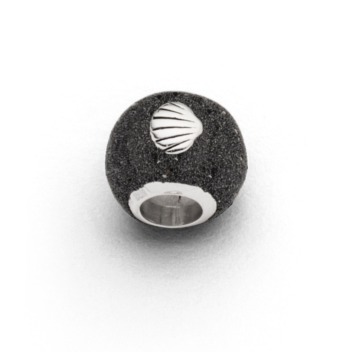 DUR 925 Silber Schmuck Anhänger "Wechselperle Lavasand" P3193