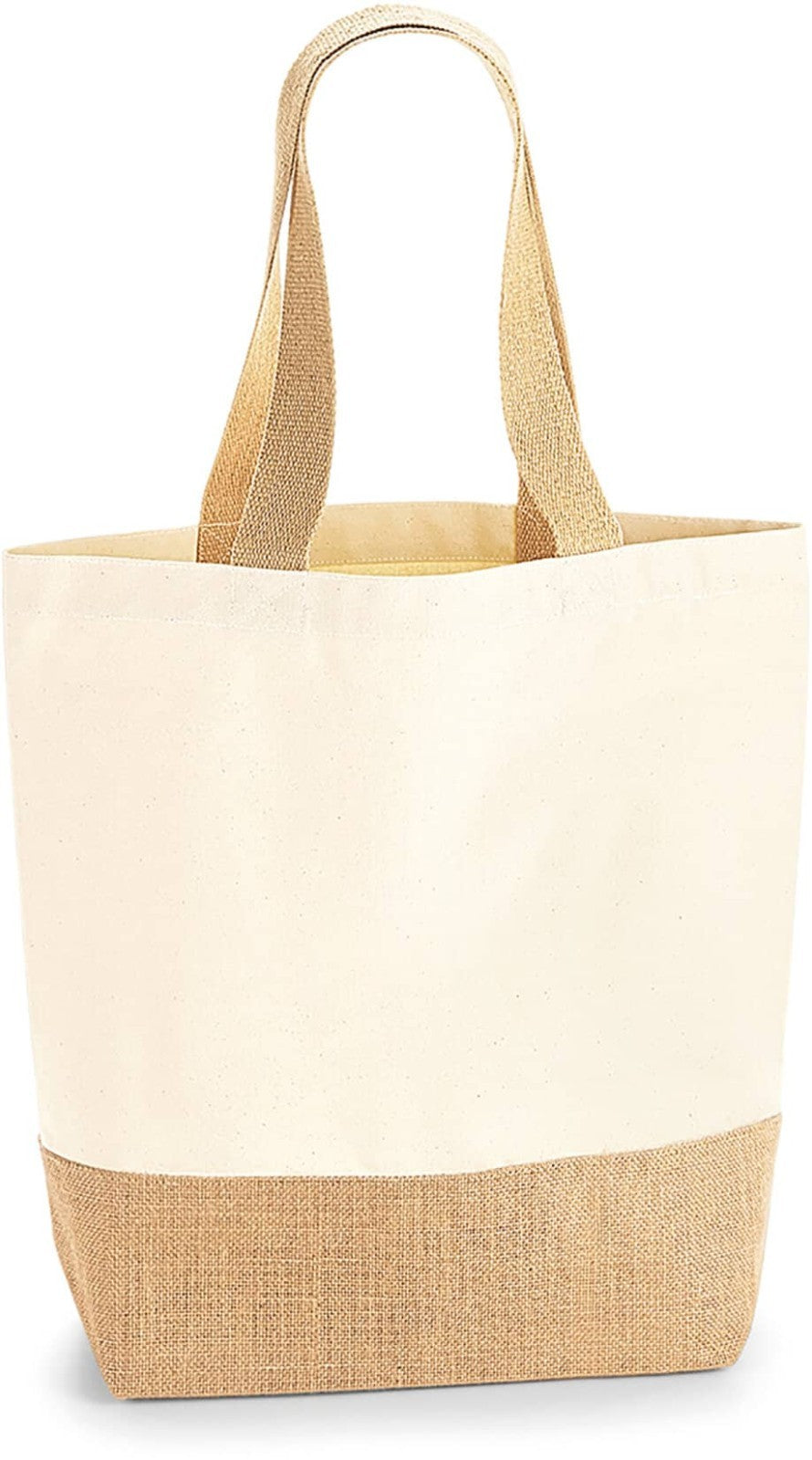 Jute Base Canvas Schultertasche Shopper XL beige XOXO leo Herz