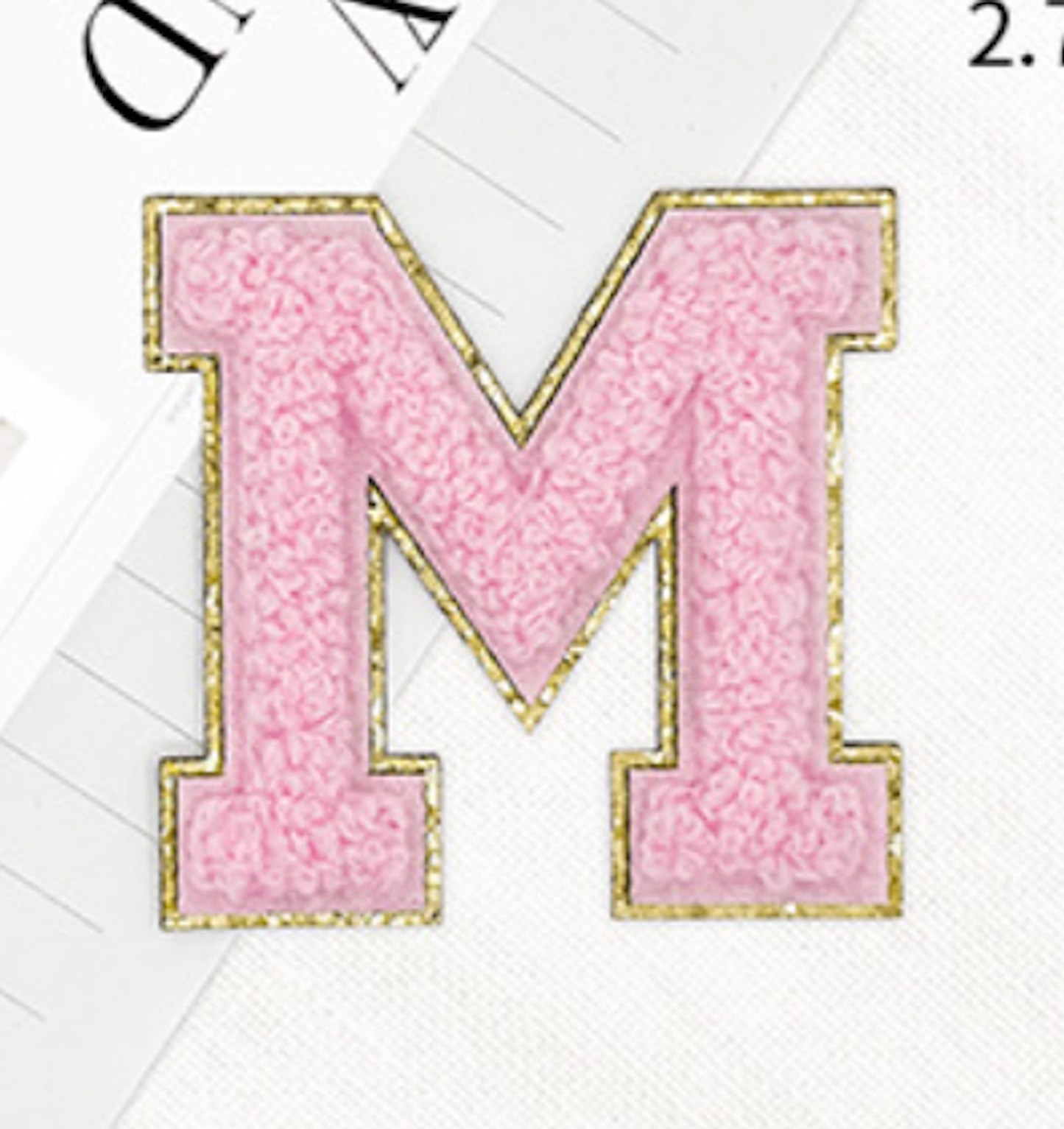 A-Z Buchstaben-Aufnäher -Aufkleber für DIY-Kleidung Schuhe Taschen Handyhülle