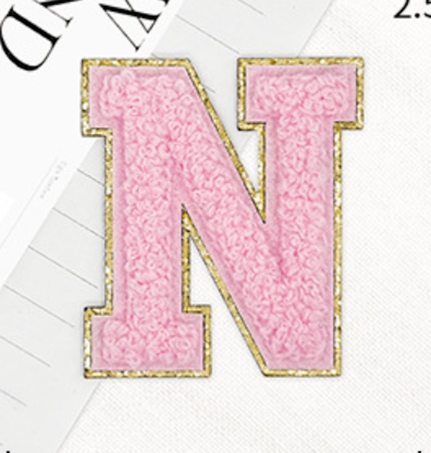 A-Z Buchstaben-Aufnäher -Aufkleber für DIY-Kleidung Schuhe Taschen Handyhülle