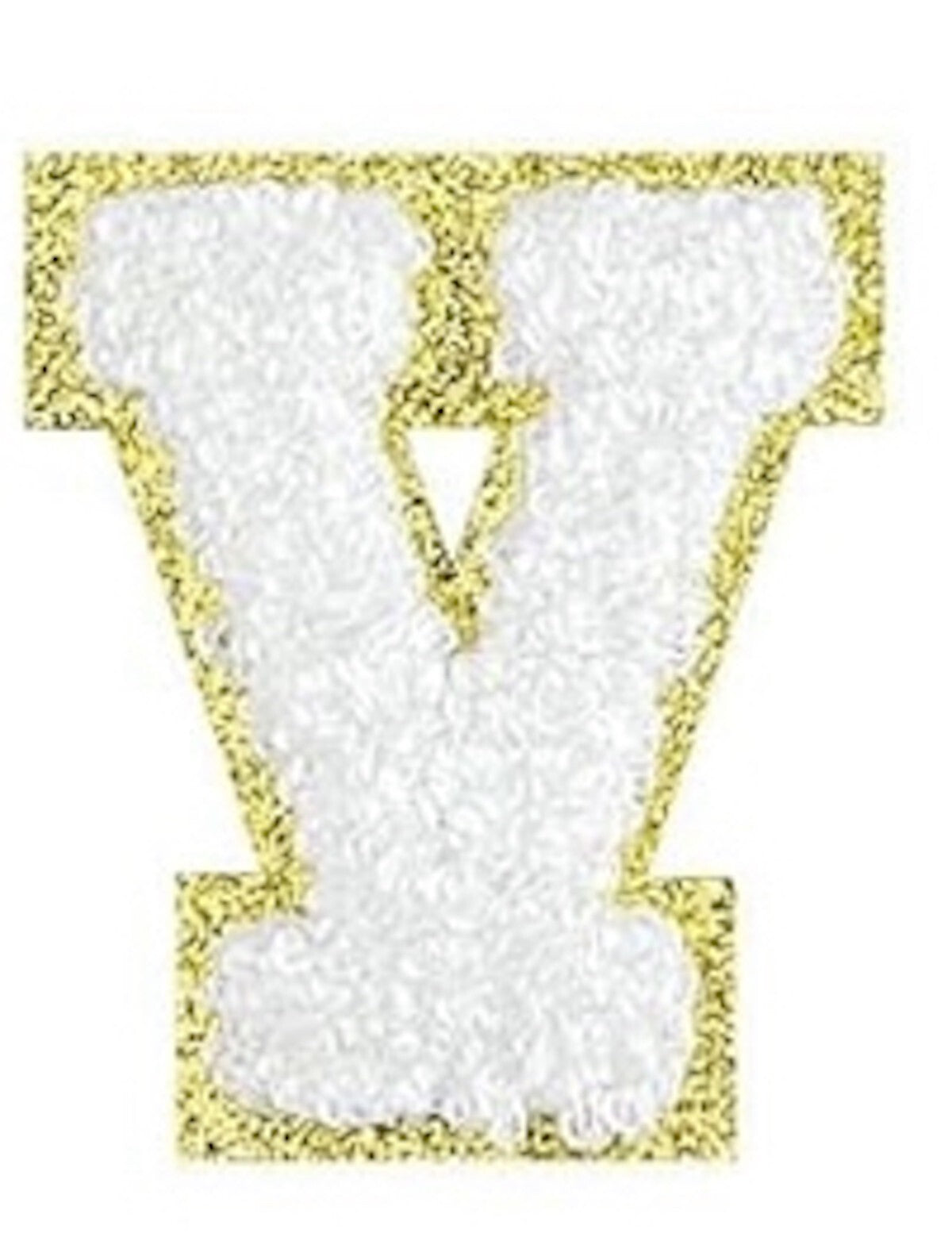 weiß A-Z Buchstaben-Aufkleber für DIY-Kleidung Schuhe Taschen Handyhülle