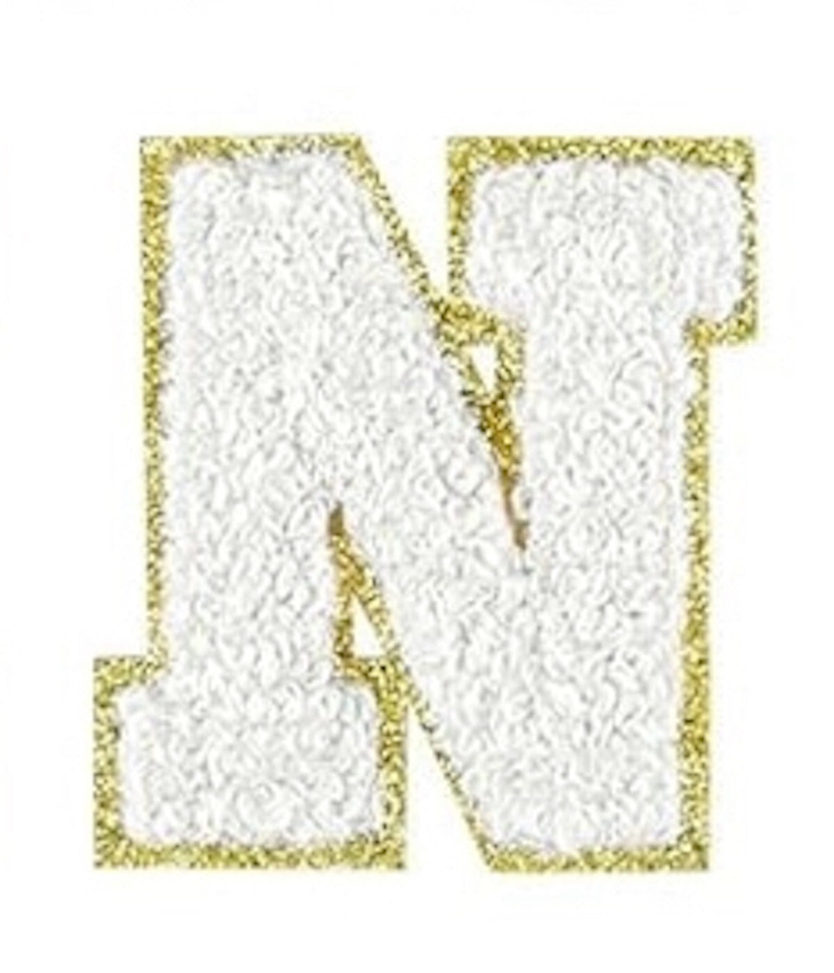 weiß A-Z Buchstaben-Aufkleber für DIY-Kleidung Schuhe Taschen Handyhülle