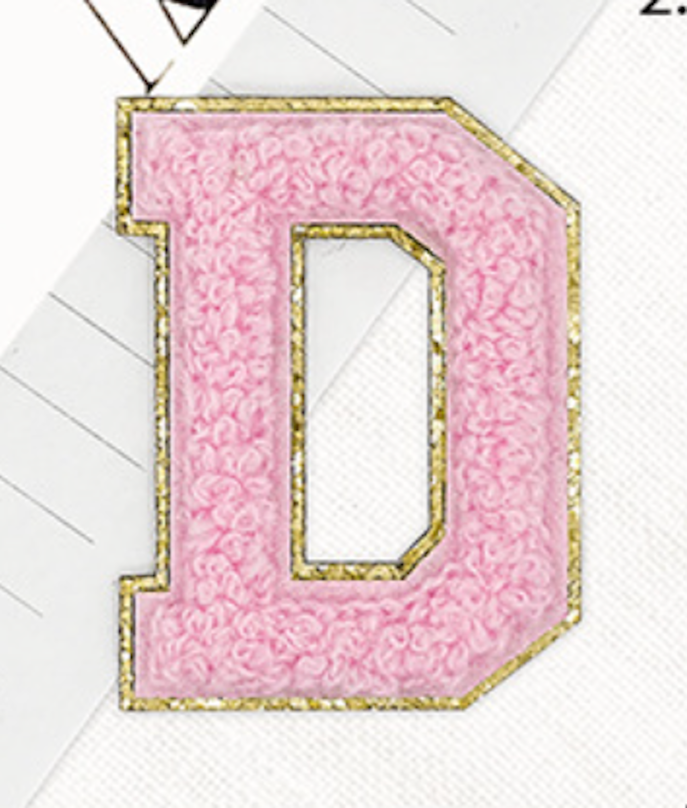 A-Z Buchstaben-Aufnäher -Aufkleber für DIY-Kleidung Schuhe Taschen Handyhülle