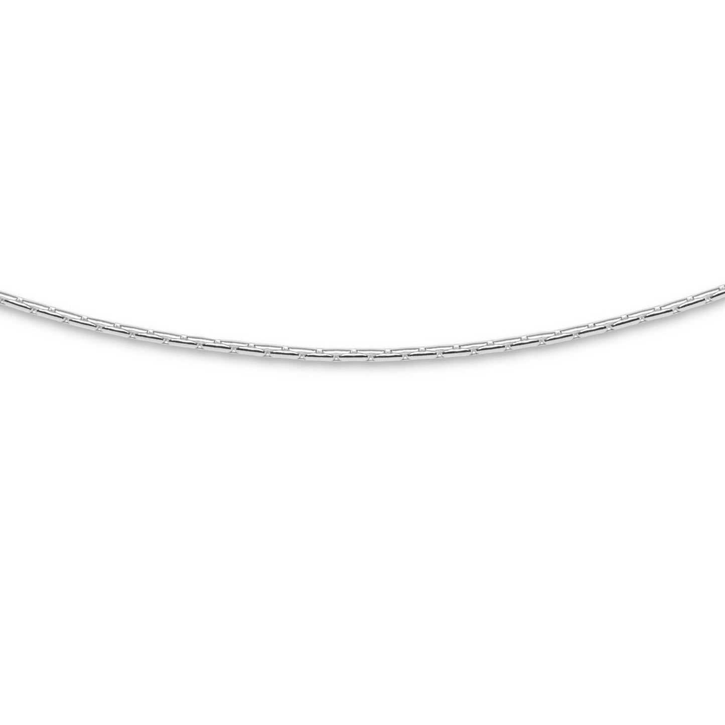 DUR 925 Silber Schmuck Kette "Haferkorn, dick" K2002