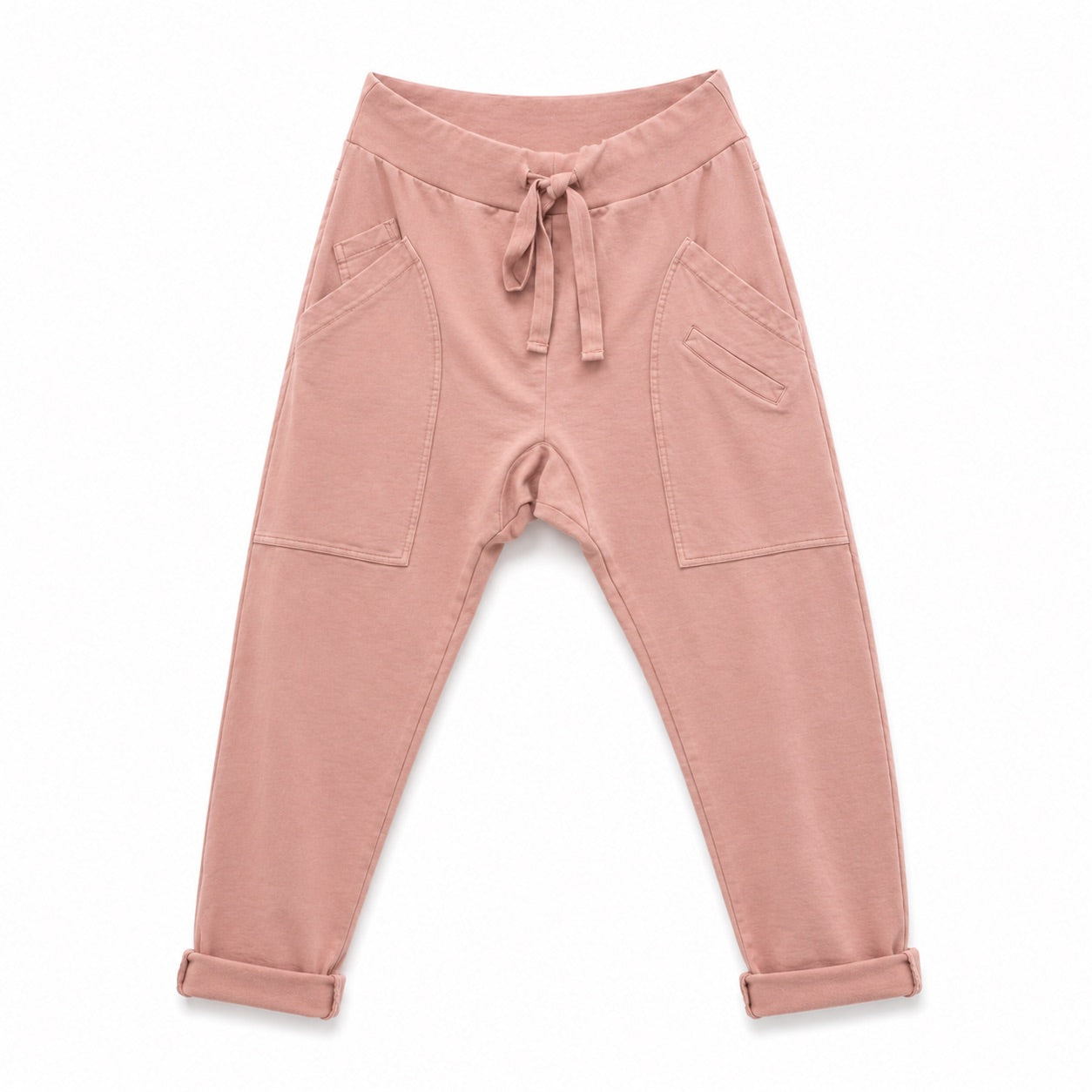 WENDY TRENDY Damen Jogpants Baggy Hose Jogger große Taschen Baumwolle Made in Italy S-XXL