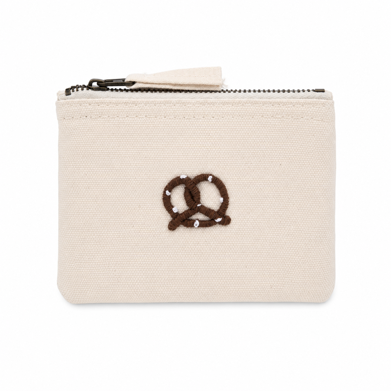 Handgestickte Baumwoll-Geldbörse XS – Herz, Stern, Blume uvm. – Unikat & Geschenk