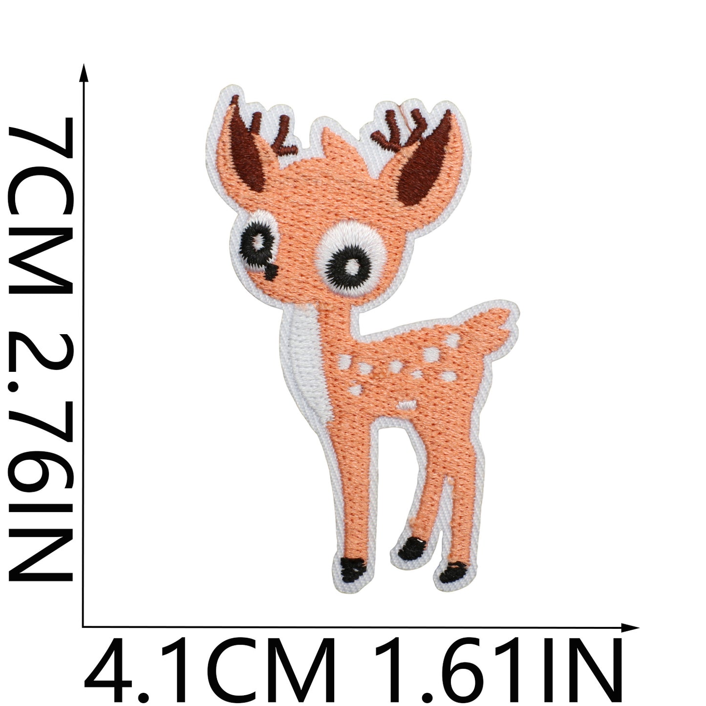 Aufnäher Tiere – Patches für Kinder Kleidung DIY Hase Hund Katze Fuchs Giraffe Löwe Panda