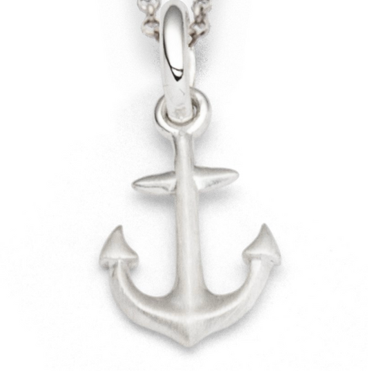 DUR 925 Silber Schmuck Anhänger "Anker" F221