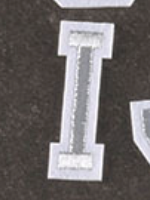 weiß 5cm A-Z Buchstaben-Aufbügeln Aufnäher DIY-Kleidung Taschen Handyhülle