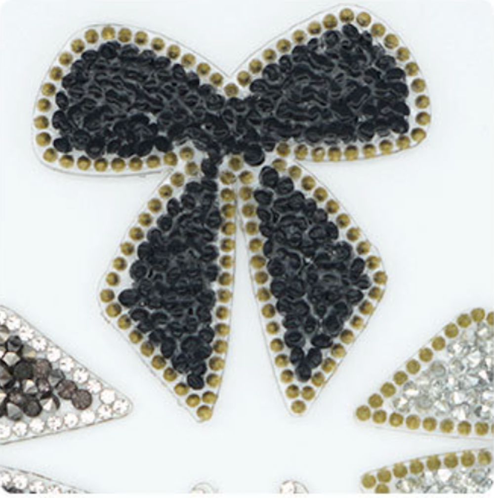 Schleife-Aufnäher-Aufbügeln für DIY Kleidung Schuhe Taschen Handyhülle