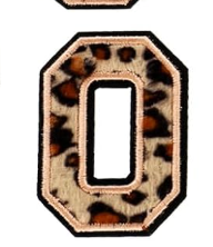 A-Z Buchstabenaufnäher Bügelbuchstaben für DIY-Kleidung Stoff Schuhe Taschen Leo