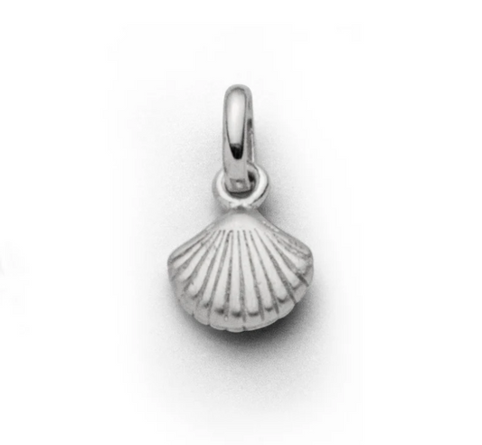 DUR 925 Silber Schmuck Anhänger "Muschel" F160