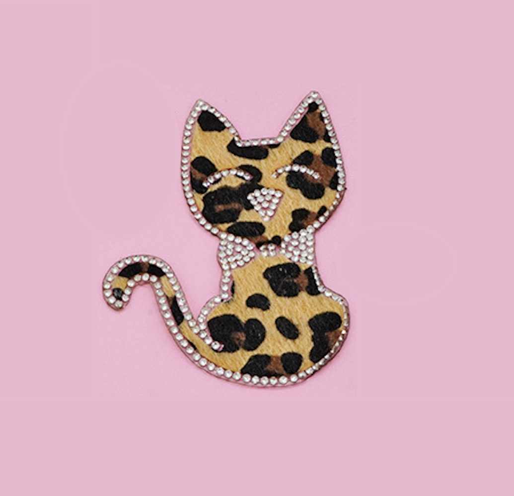 Katze Patches Aufnäher Aufbügeln DIY für Kleidung Tasche Schal Mütze Jeans