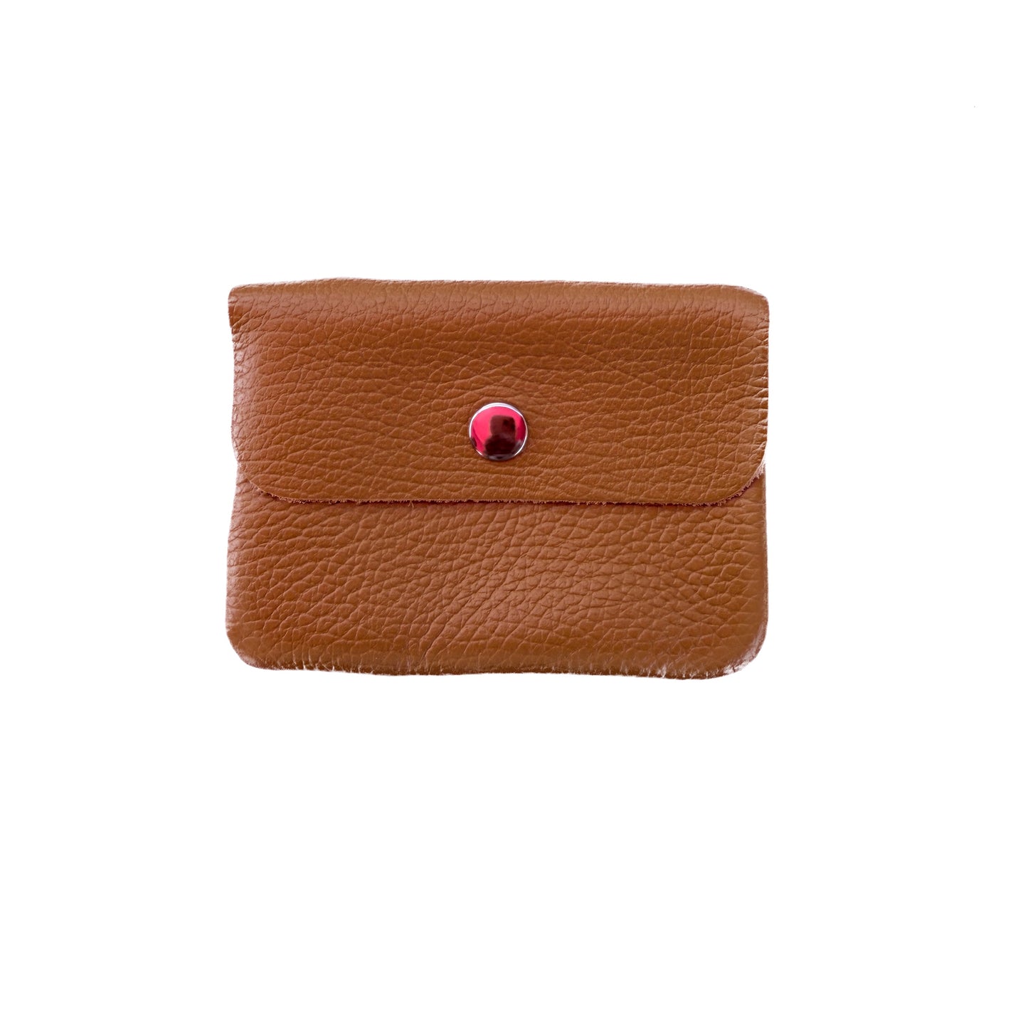 Damen Mini Geldbörse Echtleder Made in Italy 30+ Farben Münzfach Portemonnaie