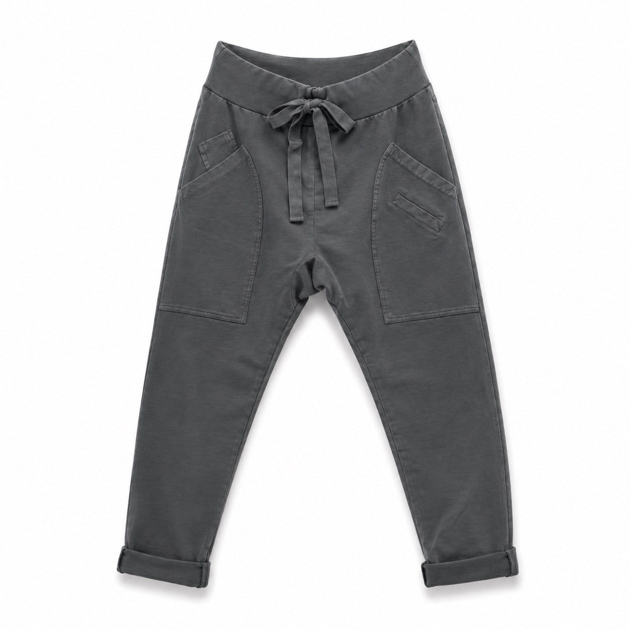 WENDY TRENDY Damen Jogpants Baggy Hose Jogger große Taschen Baumwolle Made in Italy S-XXL