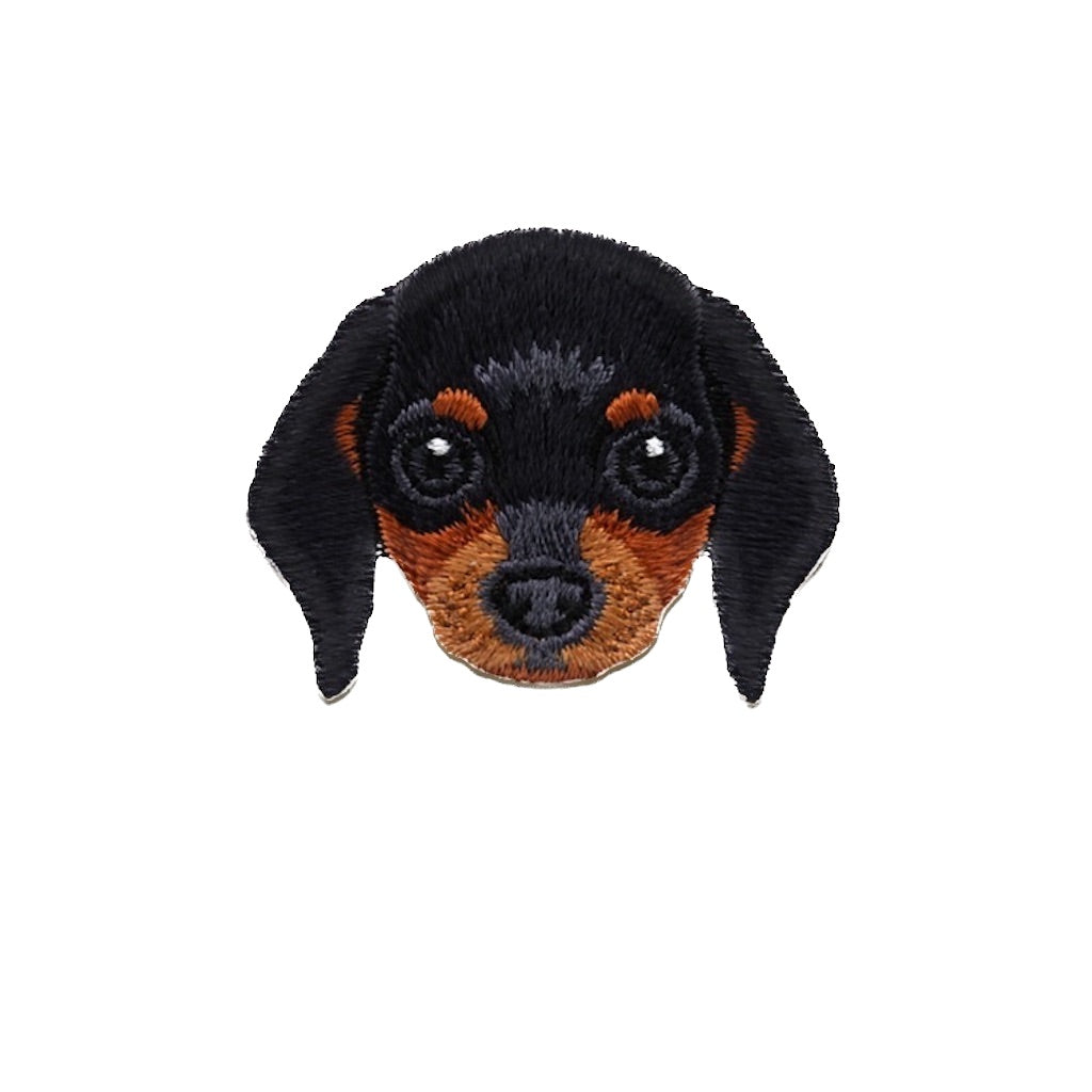Hund Aufnäher Patch Serie A zum Aufbügeln Bügelbild 16 Hunderassen für Kleidung, Tasche, Jeans DIY