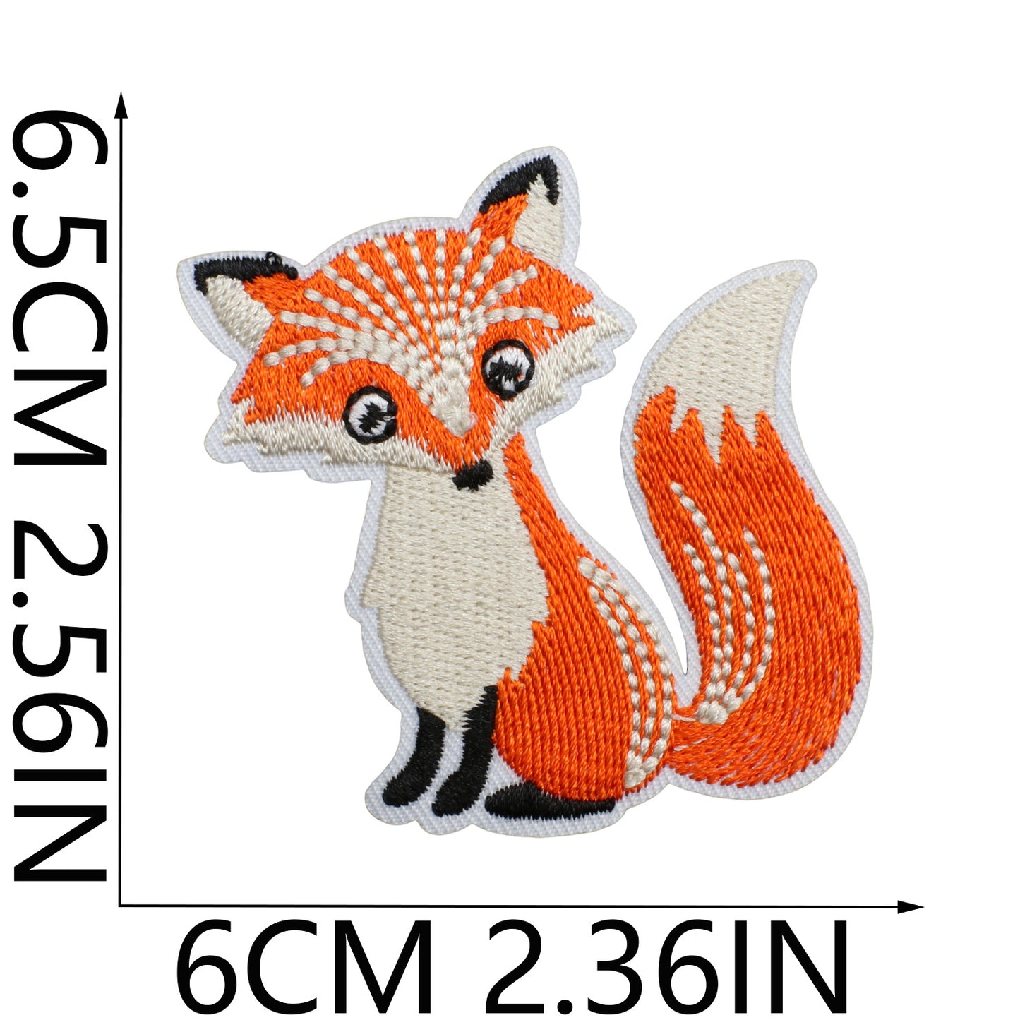 Aufnäher Tiere – Patches für Kinder Kleidung DIY Hase Hund Katze Fuchs Giraffe Löwe Panda