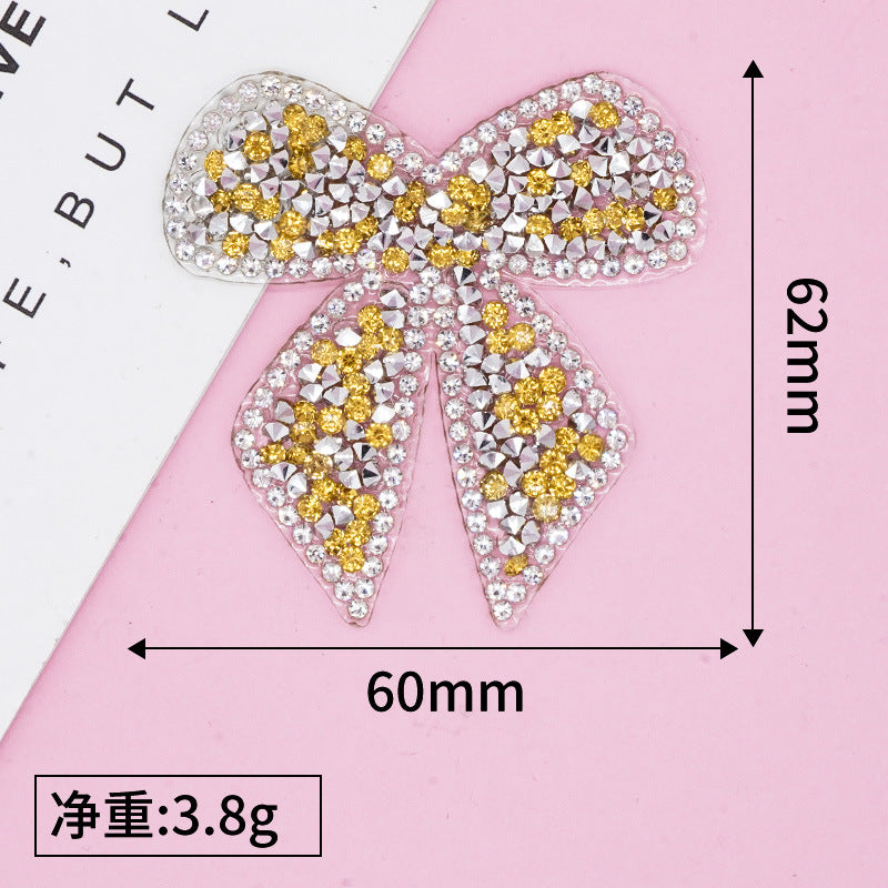 Schleife-Aufnäher-Aufbügeln für DIY Kleidung Schuhe Taschen Handyhülle