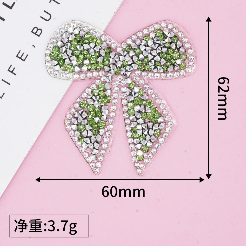 Schleife-Aufnäher-Aufbügeln für DIY Kleidung Schuhe Taschen Handyhülle