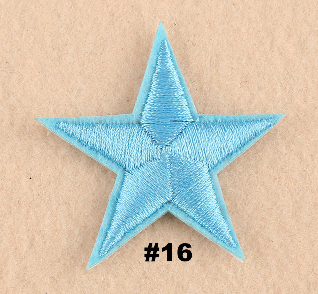 Stern Patch klein 4 cm zum Aufbügeln – 30+ Farben – Fashion & Reparatur