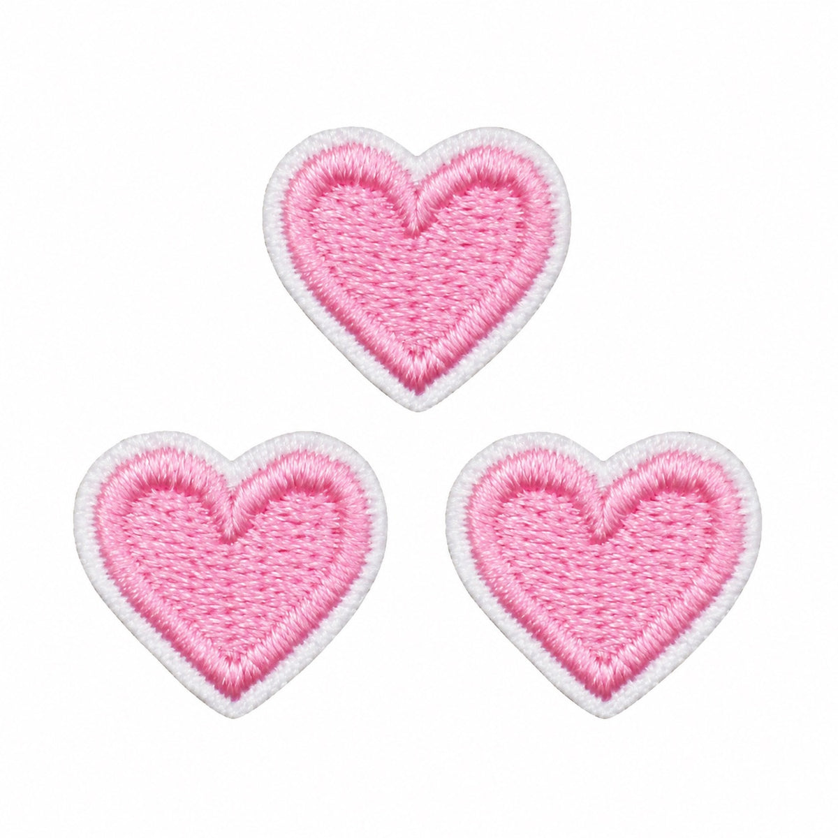 Mini Kirsche Herz Patches Applikation Bügelbilder Aufnäher – Aufbügeln, DIY Bekleidung Taschen Deko