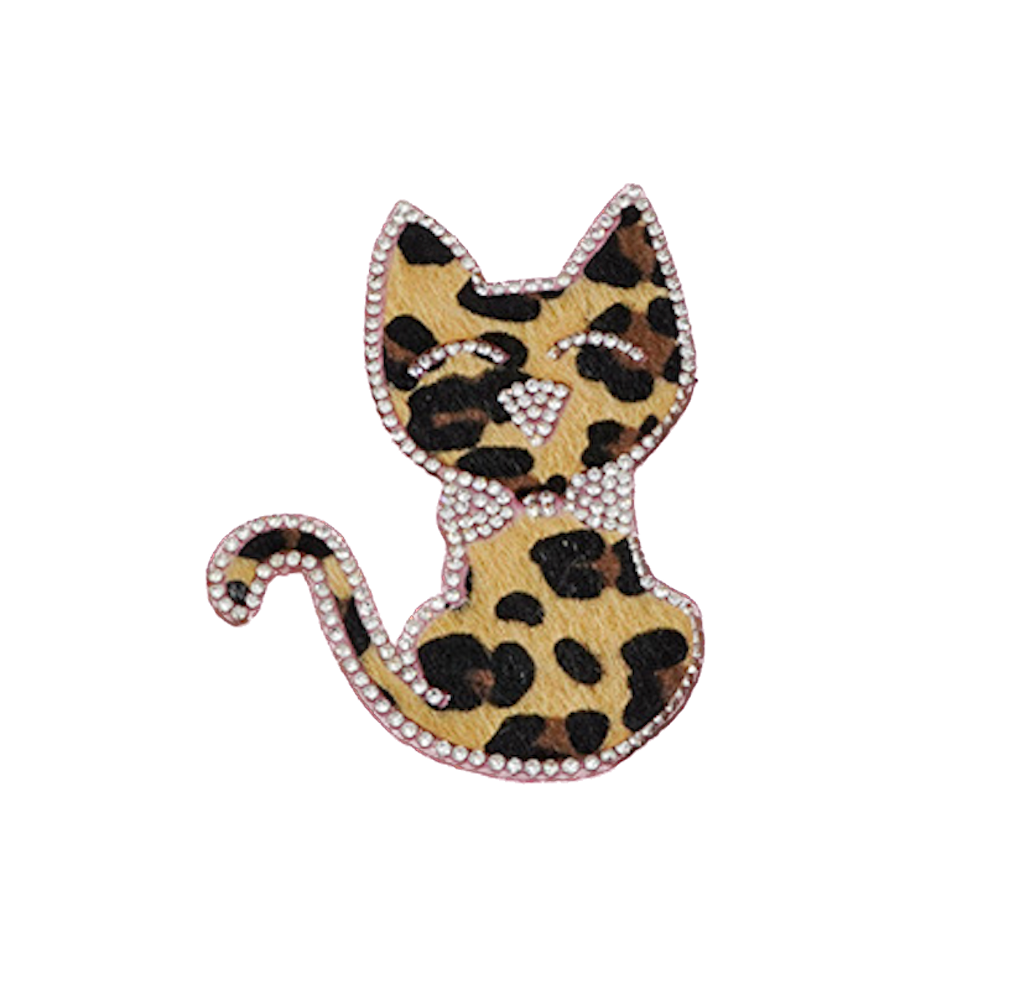 Katze Patches Aufnäher Aufbügeln DIY für Kleidung Tasche Schal Mütze Jeans