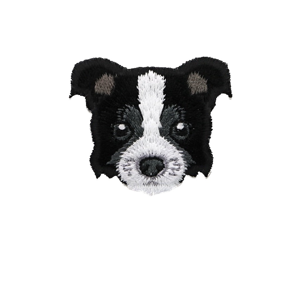 Hund Aufnäher Patch Serie A zum Aufbügeln Bügelbild 16 Hunderassen für Kleidung, Tasche, Jeans DIY