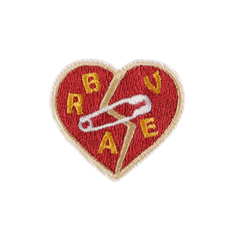 Herz XS Stickerei Selbstklebend Patch Sticker Motivwahl 4er 8er 16er Set DIY Handyhülle