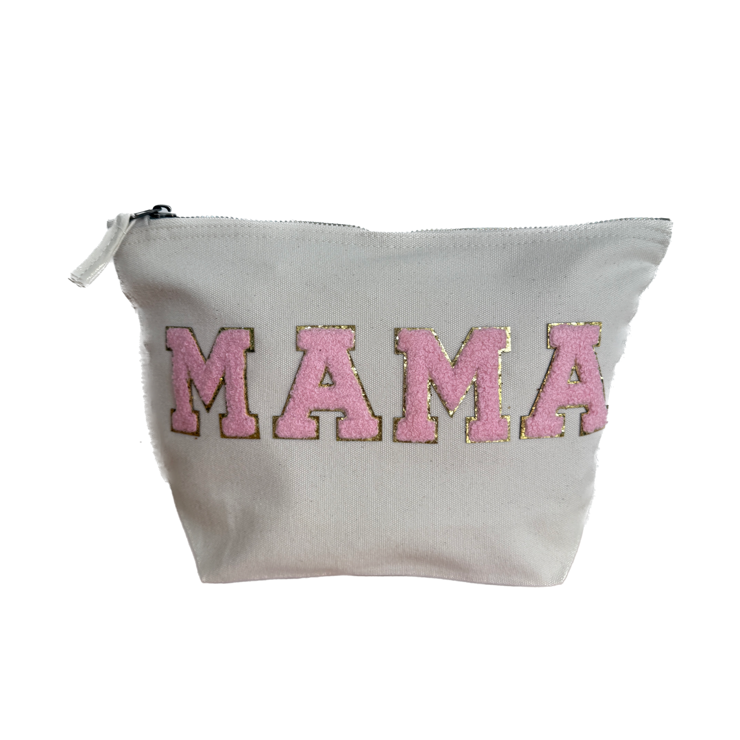 Muttertag Geschenk Mama Tasche Canvas LOVE Leo Kosmetiktasche Geschenkidee