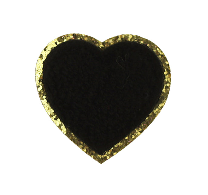 Herz Patch Aufkleben • DIY Chenille Patch für Handyhülle Tasche Kleidung