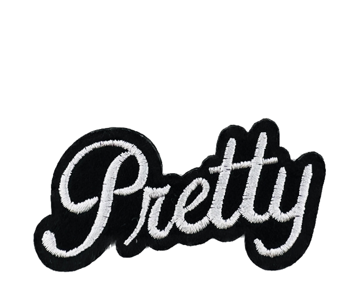 Positiv Spruch Patches Stickerei – Zum Aufbügeln | Amazing, Queen, Honest, Pretty, Bougie