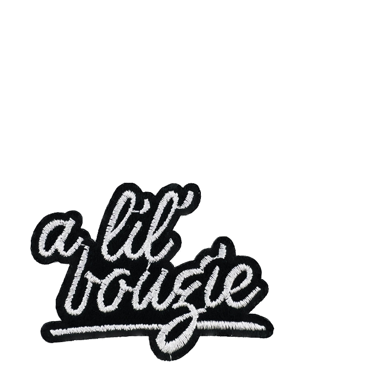 Positiv Spruch Patches Stickerei – Zum Aufbügeln | Amazing, Queen, Honest, Pretty, Bougie