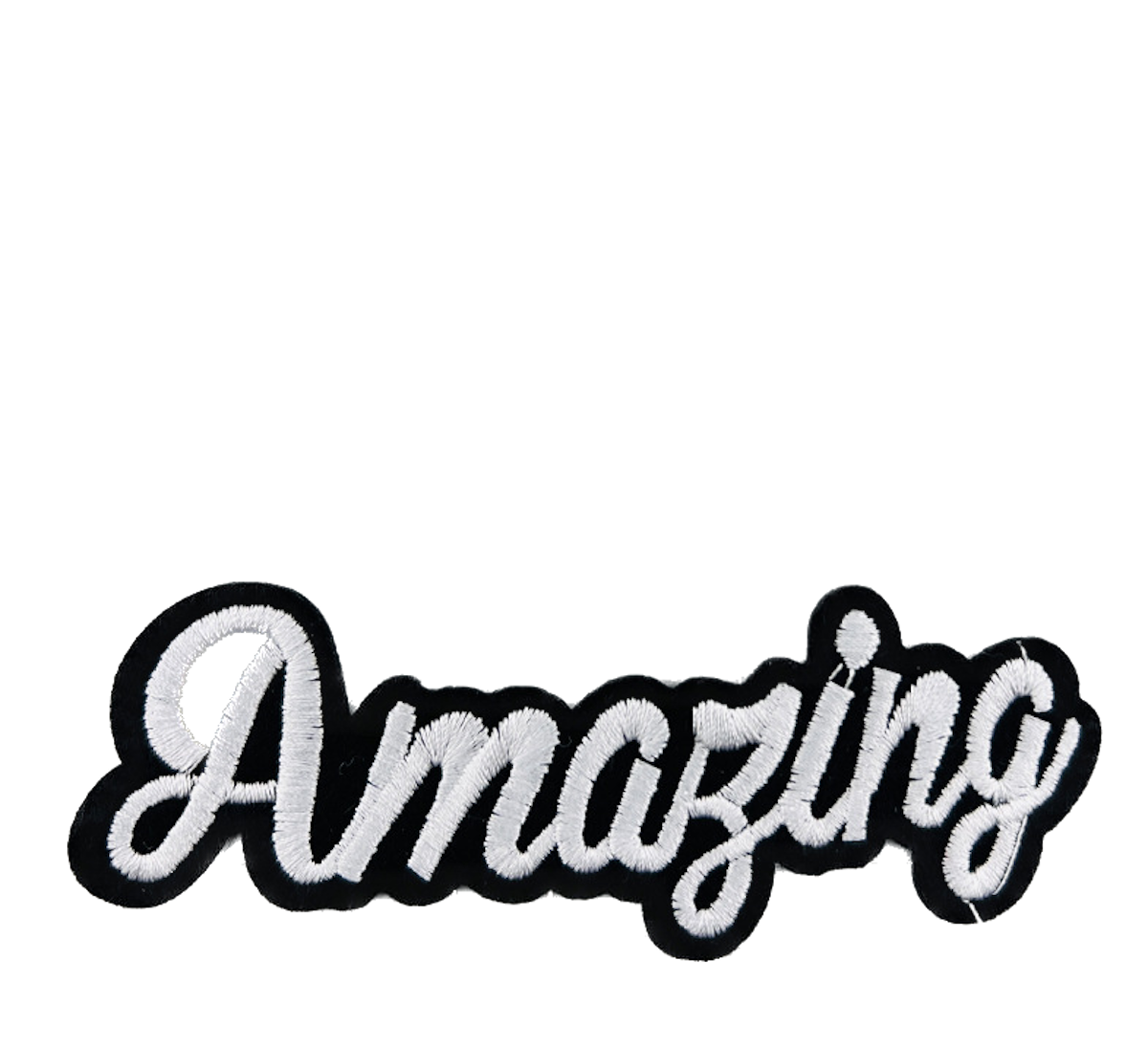 Positiv Spruch Patches Stickerei – Zum Aufbügeln | Amazing, Queen, Honest, Pretty, Bougie