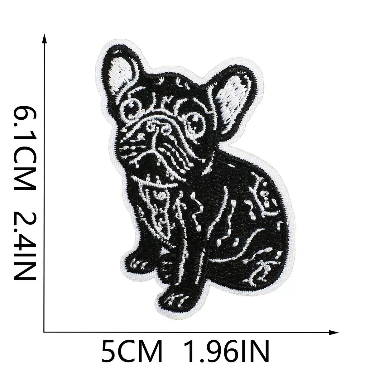 Aufnäher Tiere – Patches für Kinder Kleidung DIY Hase Hund Katze Fuchs Giraffe Löwe Panda