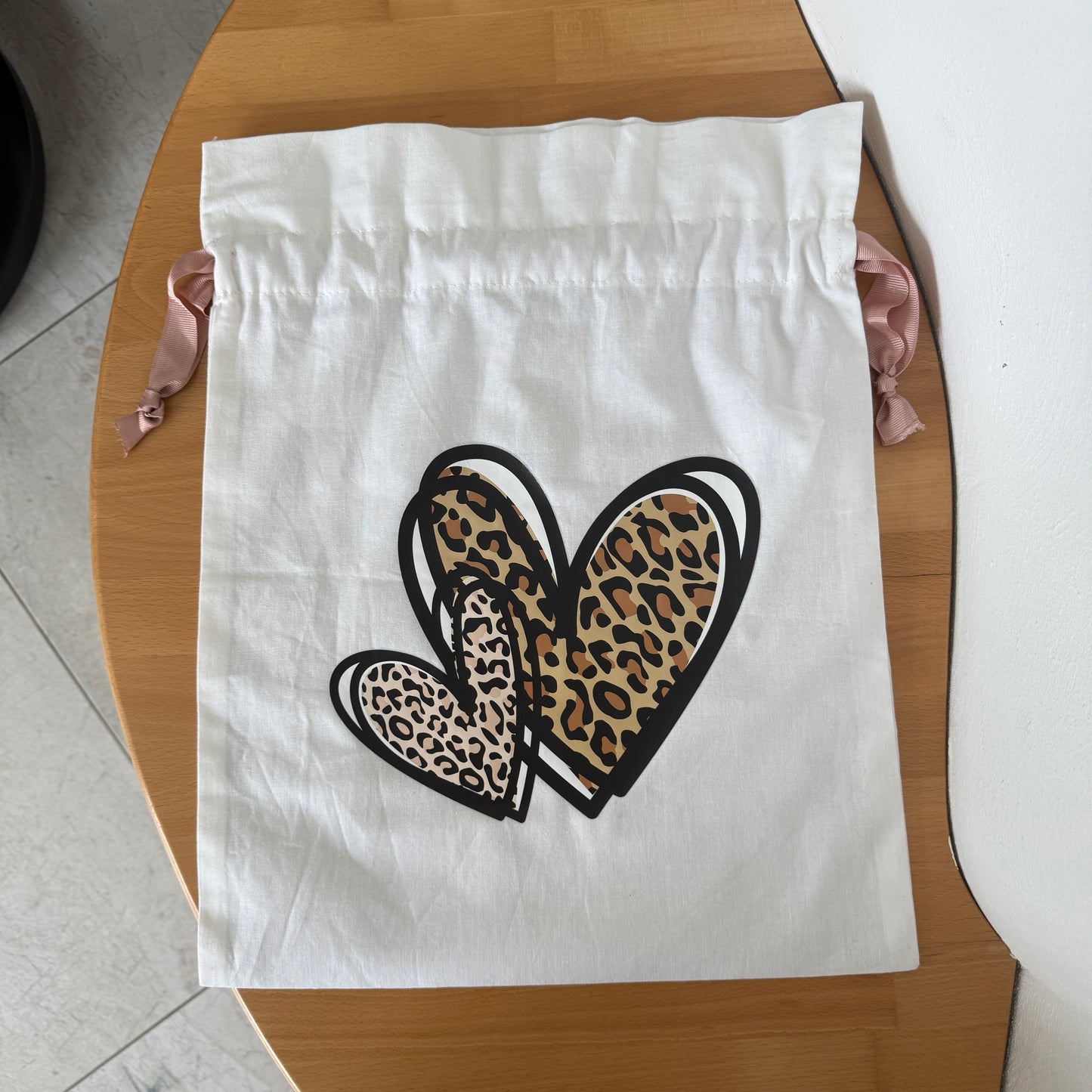 Geschenkbeutel „Super Mama“ Weiß Baumwolle – Geschenktasche Tasche Muttertag Geschenk