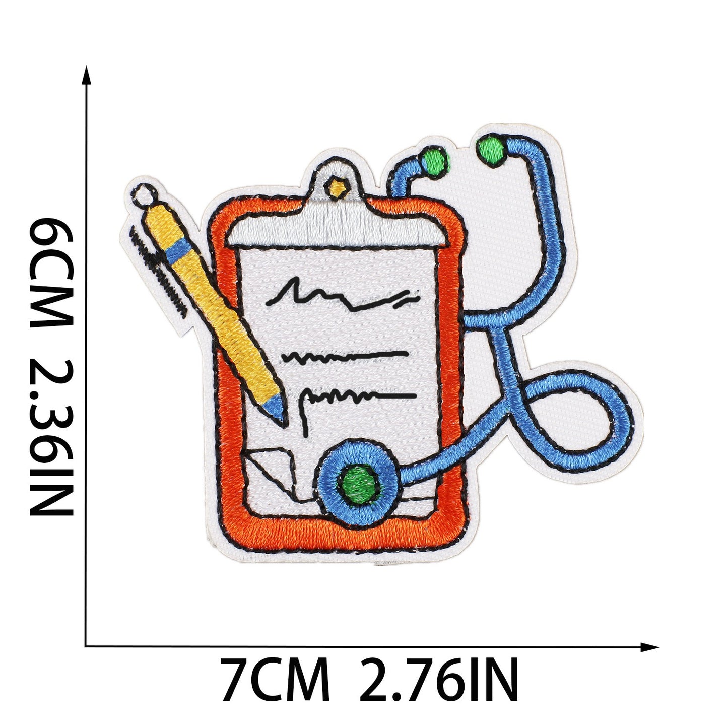 Nursing Aufnäher zum Aufbügeln | Medizin Patch Bügelbild | Pflege Krankenhaus