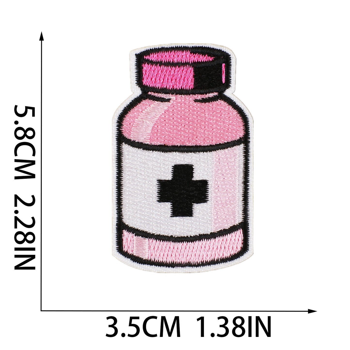 Nursing Aufnäher zum Aufbügeln | Medizin Patch Bügelbild | Pflege Krankenhaus