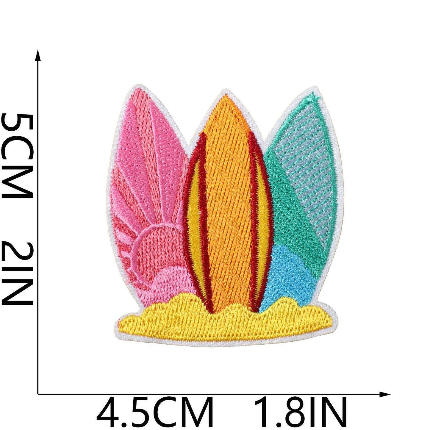 Sommer Patch Aufnäher zum Aufbügeln | Strand Urlaub Sonne | 26 Motive