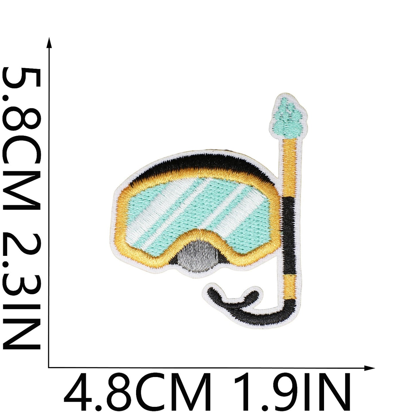 Sommer Patch Aufnäher zum Aufbügeln | Strand Urlaub Sonne | 26 Motive