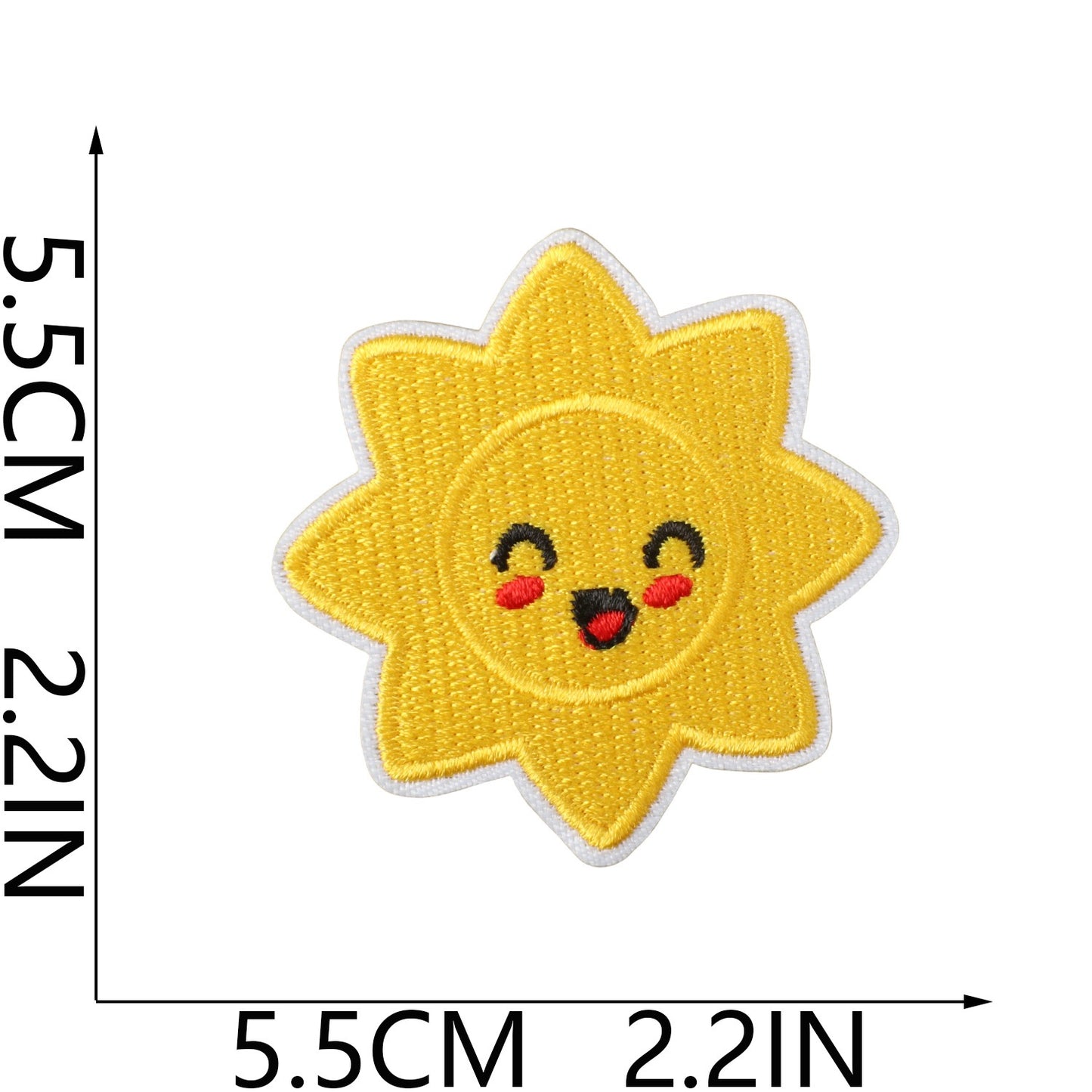 Sommer Patch Aufnäher zum Aufbügeln | Strand Urlaub Sonne | 26 Motive