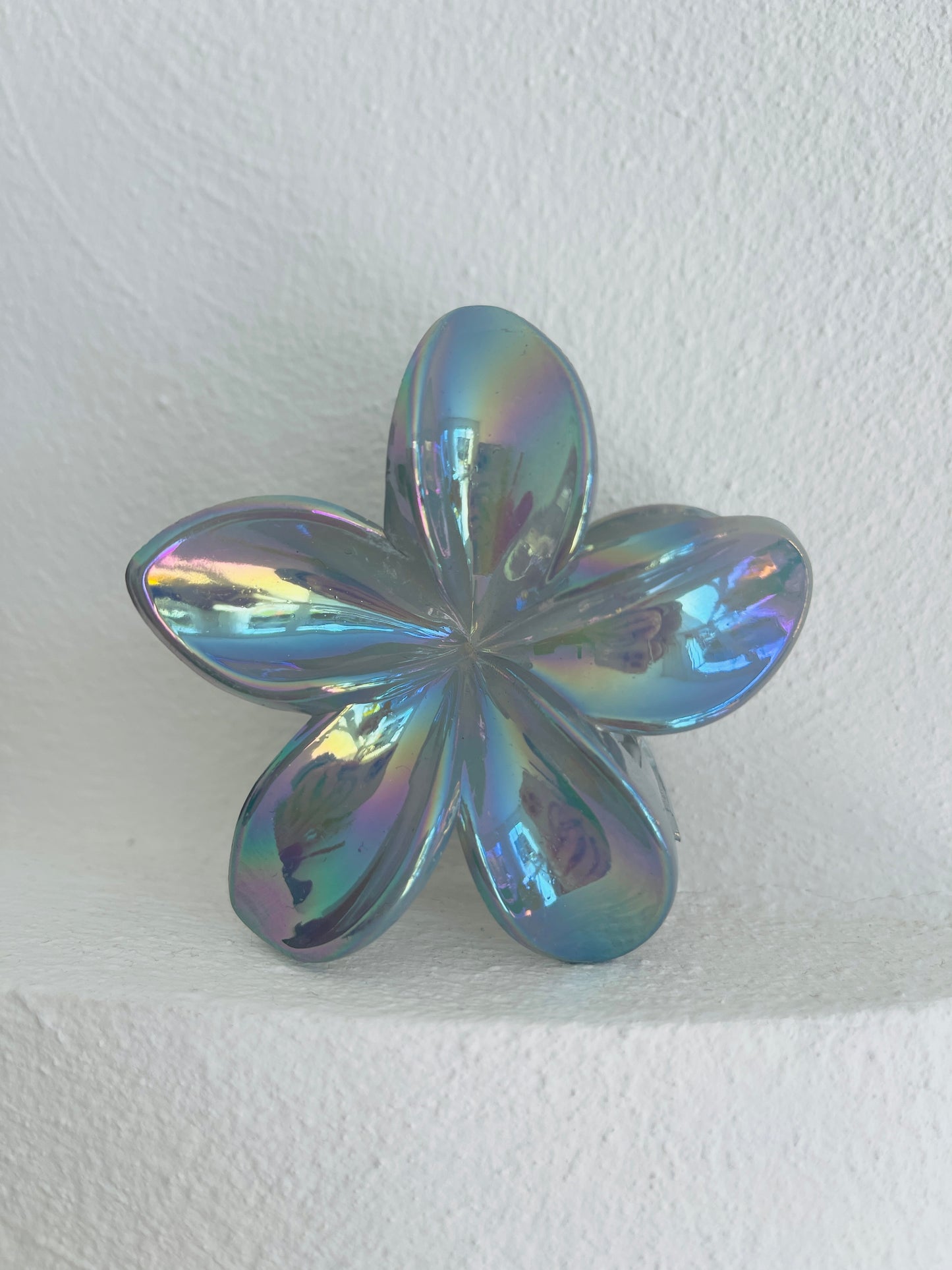 1x Elegante Lotus Blumen Haarspange Krallen-Haarklammer für Hochsteckfrisuren