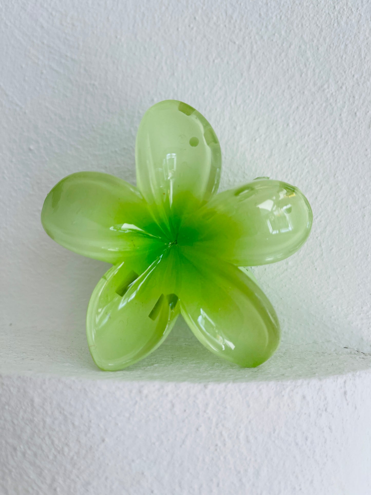 1x Elegante Lotus Blumen Haarspange Krallen-Haarklammer für Hochsteckfrisuren