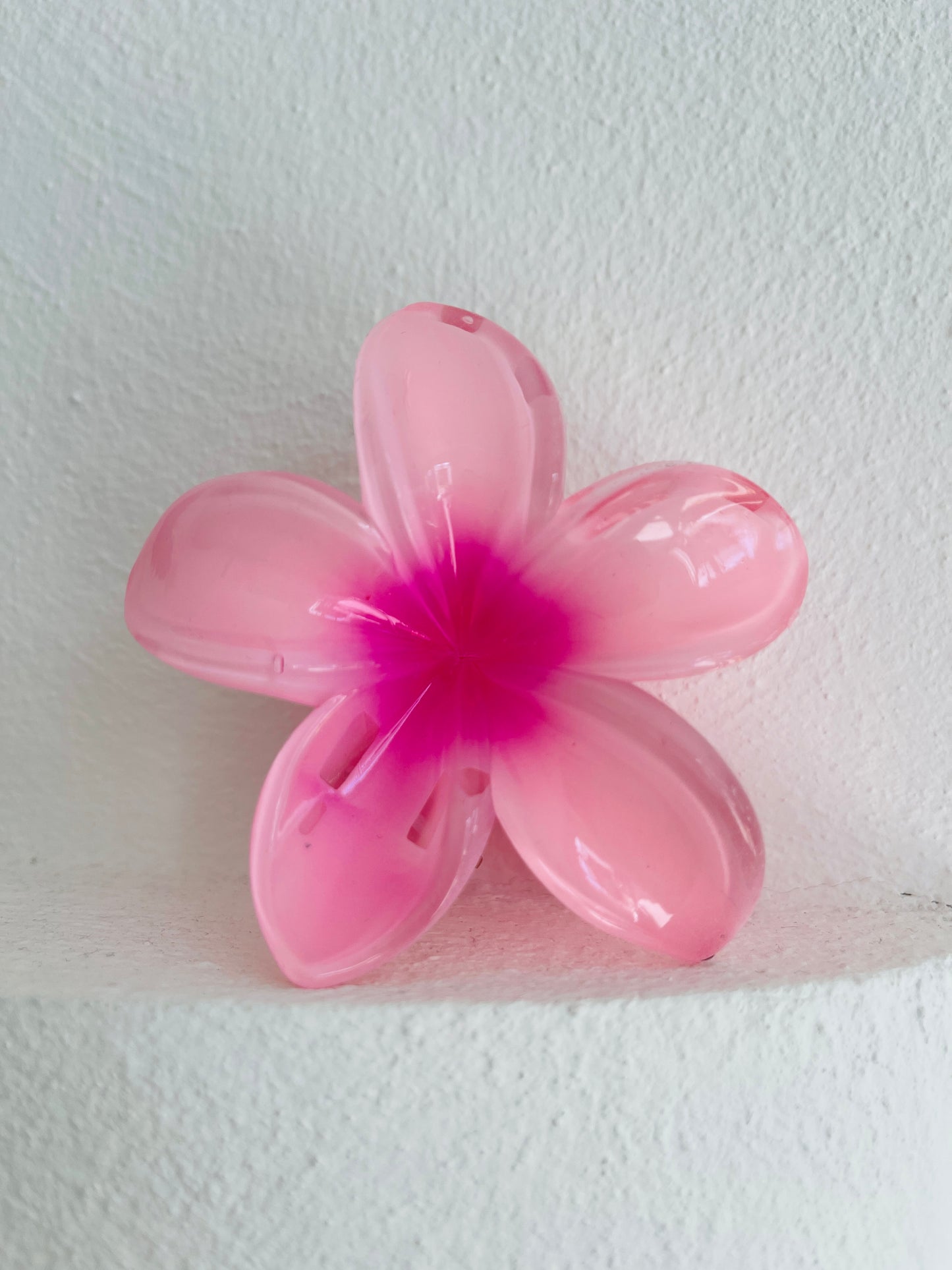 1x Elegante Lotus Blumen Haarspange Krallen-Haarklammer für Hochsteckfrisuren