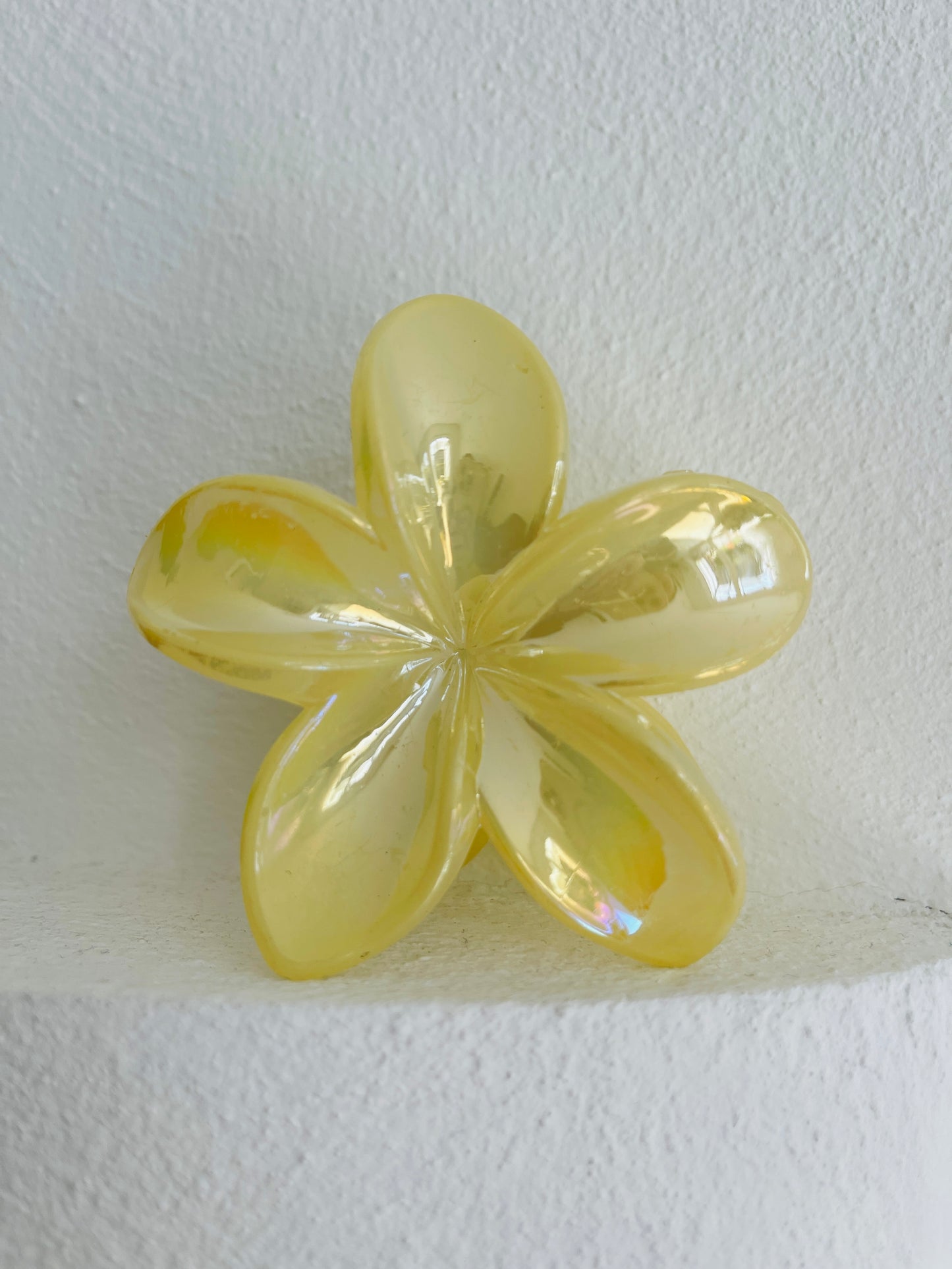 1x Elegante Lotus Blumen Haarspange Krallen-Haarklammer für Hochsteckfrisuren