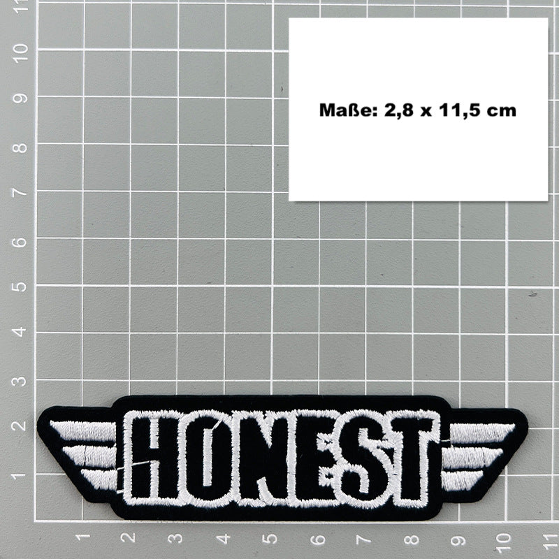 Positiv Spruch Patches Stickerei – Zum Aufbügeln | Amazing, Queen, Honest, Pretty, Bougie