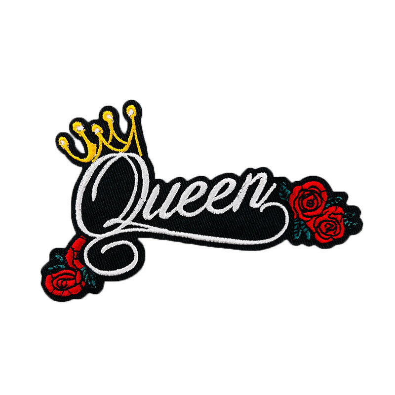 Positiv Spruch Patches Stickerei – Zum Aufbügeln | Amazing, Queen, Honest, Pretty, Bougie