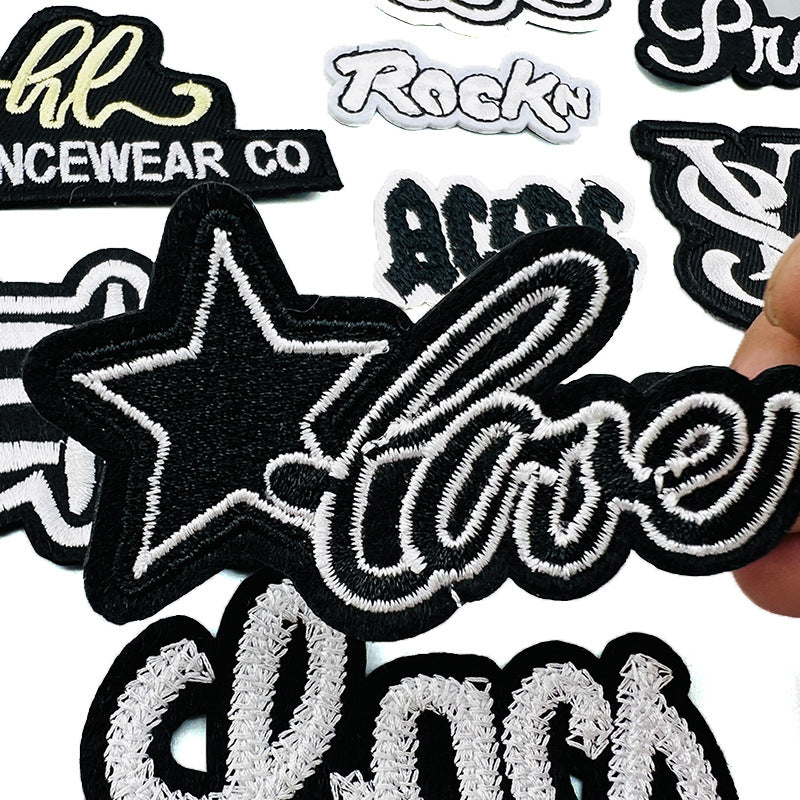 Positiv Spruch Patches Stickerei – Zum Aufbügeln | Amazing, Queen, Honest, Pretty, Bougie